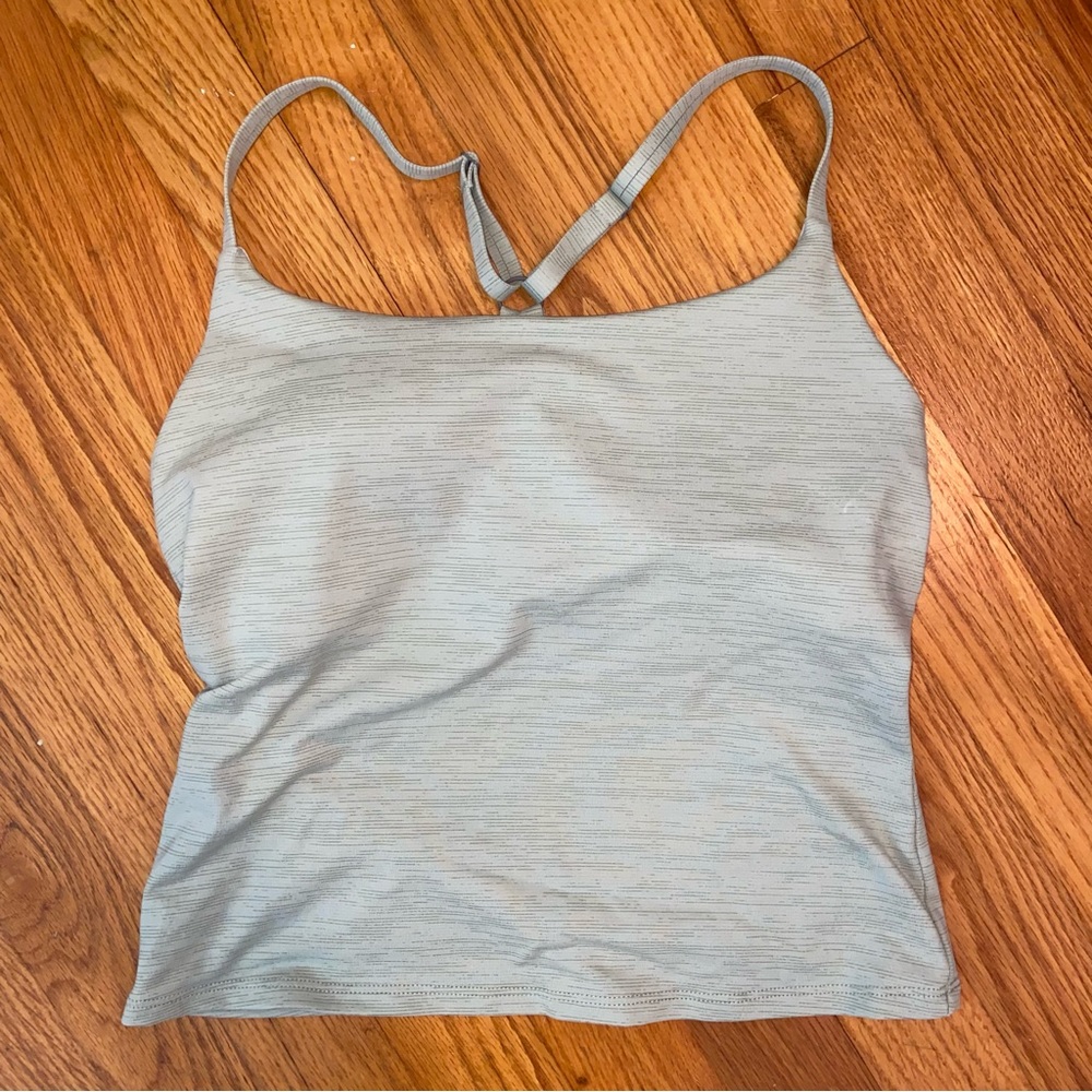 Outdoor Voices Green Flow Crop Tank Size S
